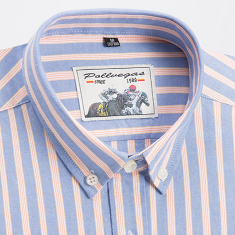 New 100% Cotton Smart Casual L - Oxford Cotton Casual Shirt Business review and price