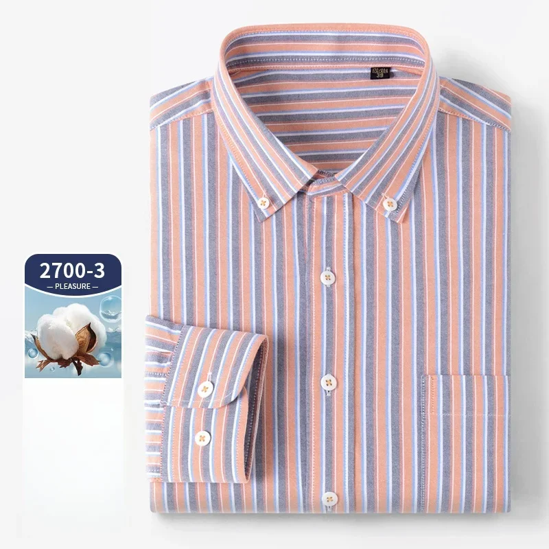 High Quality Long sleeve Shirt - Oxford Cotton Casual Shirt Business review and price