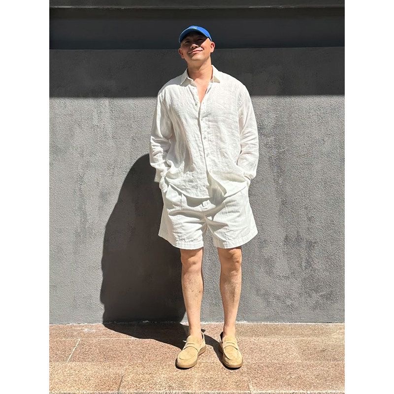 Light Luxury Men's Linen Sun P - Mens Linen Shirt Long Sleeve review and price