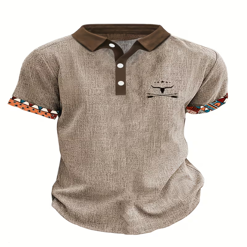 Men's Short Sleeve Polo Shirt  - Vintage Hawaiian Floral Shirt review and price