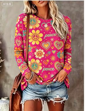 Women Long Sleeve T‑Shirt Hipp - T-Shirts review and price
