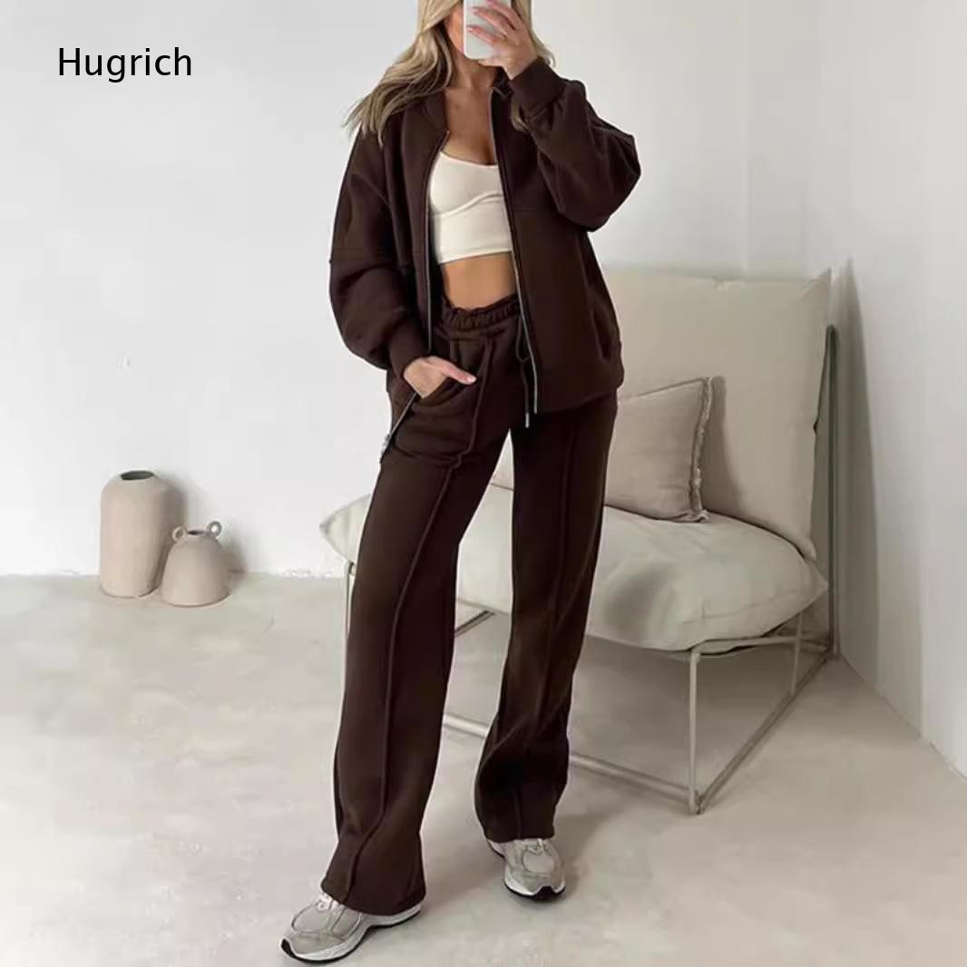 Women Zip Up Oversized Jacket  - Jackets review and price