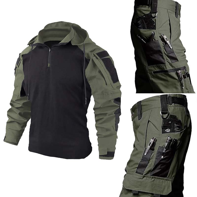 Tactical Uniform Set Military  - Tactical Military Shirt Cargo review and price