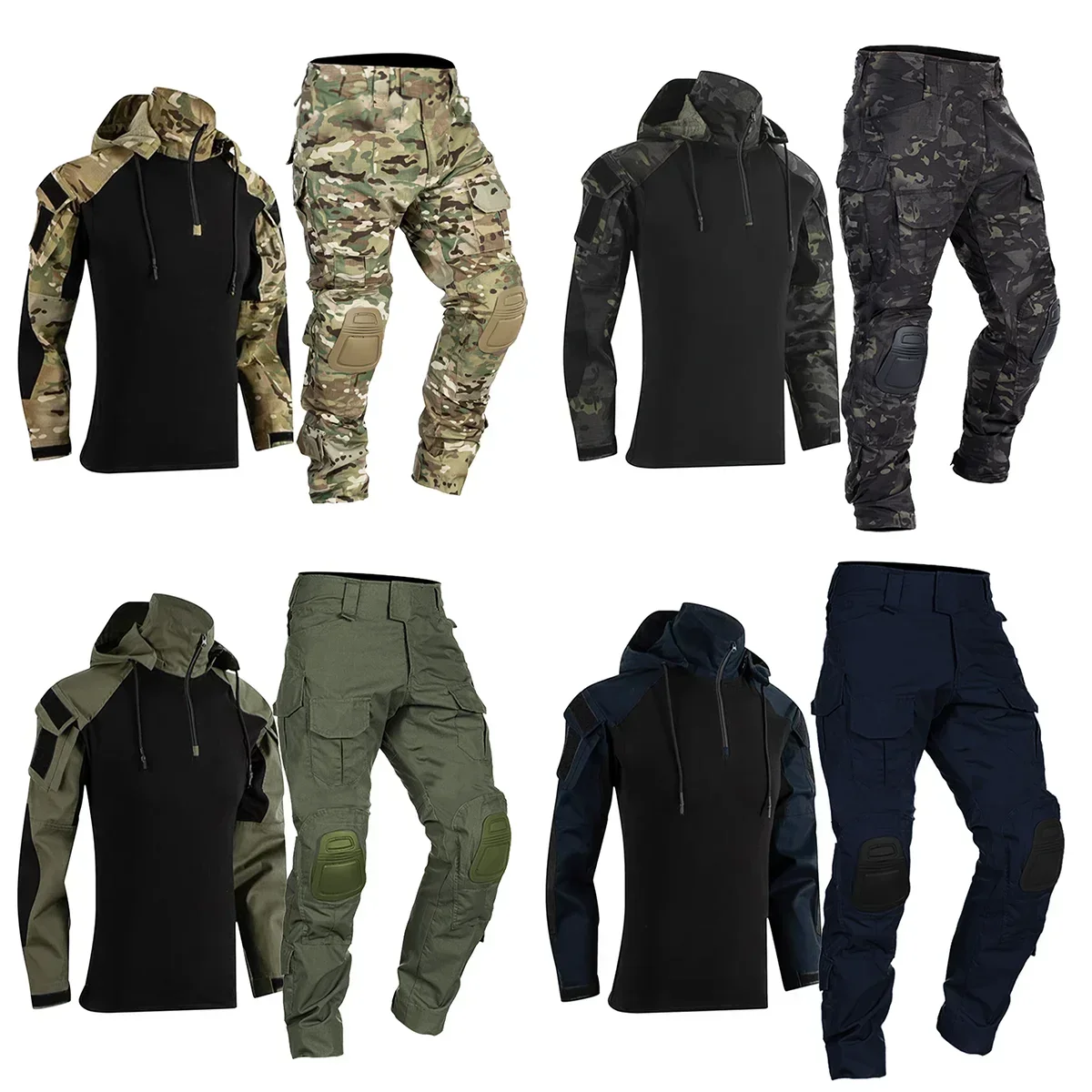 Men Tactical Uniform Milit Out - Tactical Military Shirt Cargo review and price
